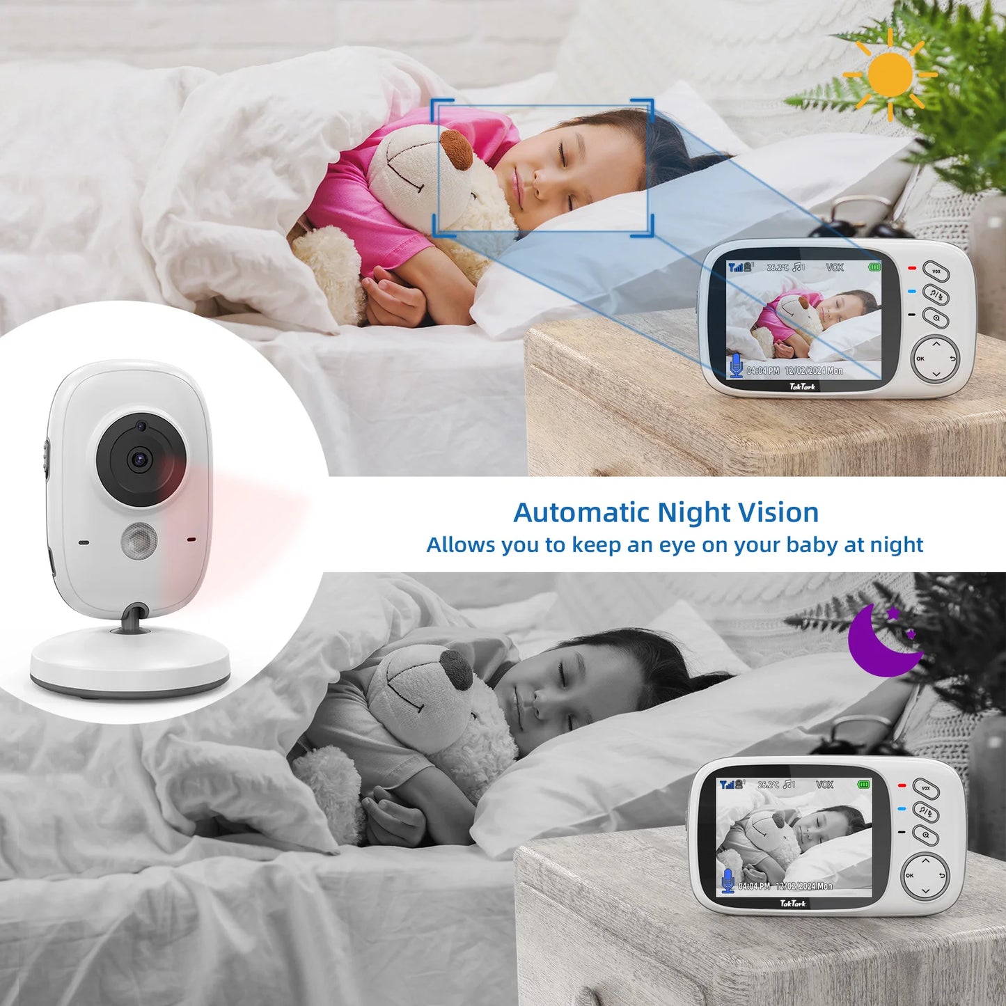 MONITEUR VIDÉO SANS FIL FULL HD – MAISON, BÉBÉ & ENFANTS