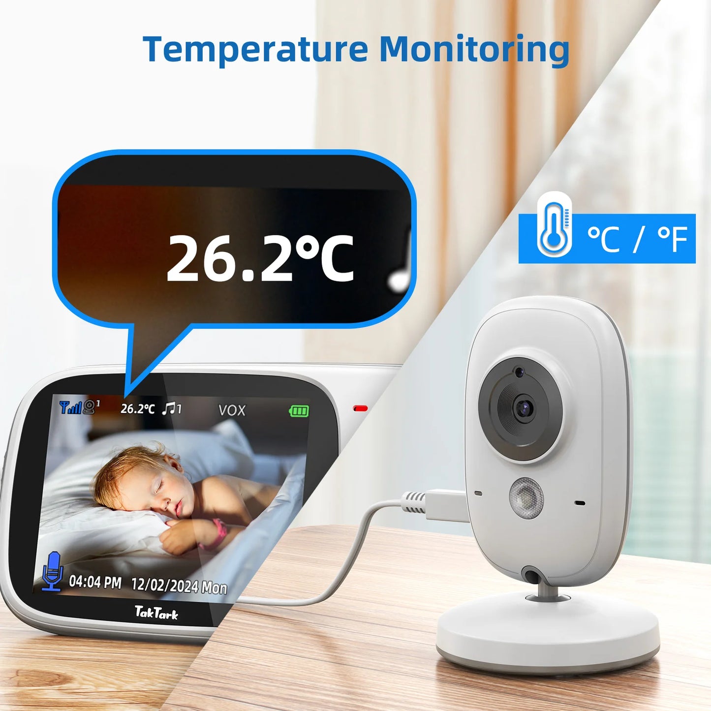 MONITEUR VIDÉO SANS FIL FULL HD – MAISON, BÉBÉ & ENFANTS