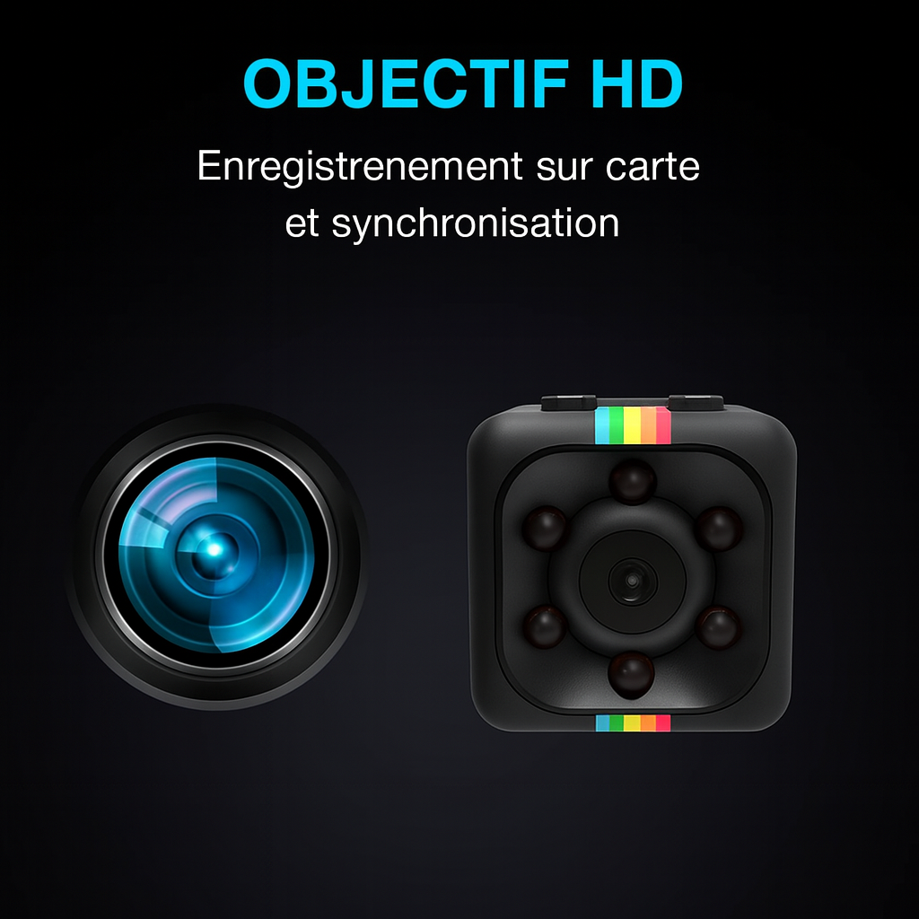 MINI CAMÉRA FULL HD AVEC VISION NOCTURNE