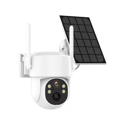 SolarCam™ | Caméra de Surveillance Solaire WiFi | Full HD, Vision Nocturne, Autonomie Longue Durée