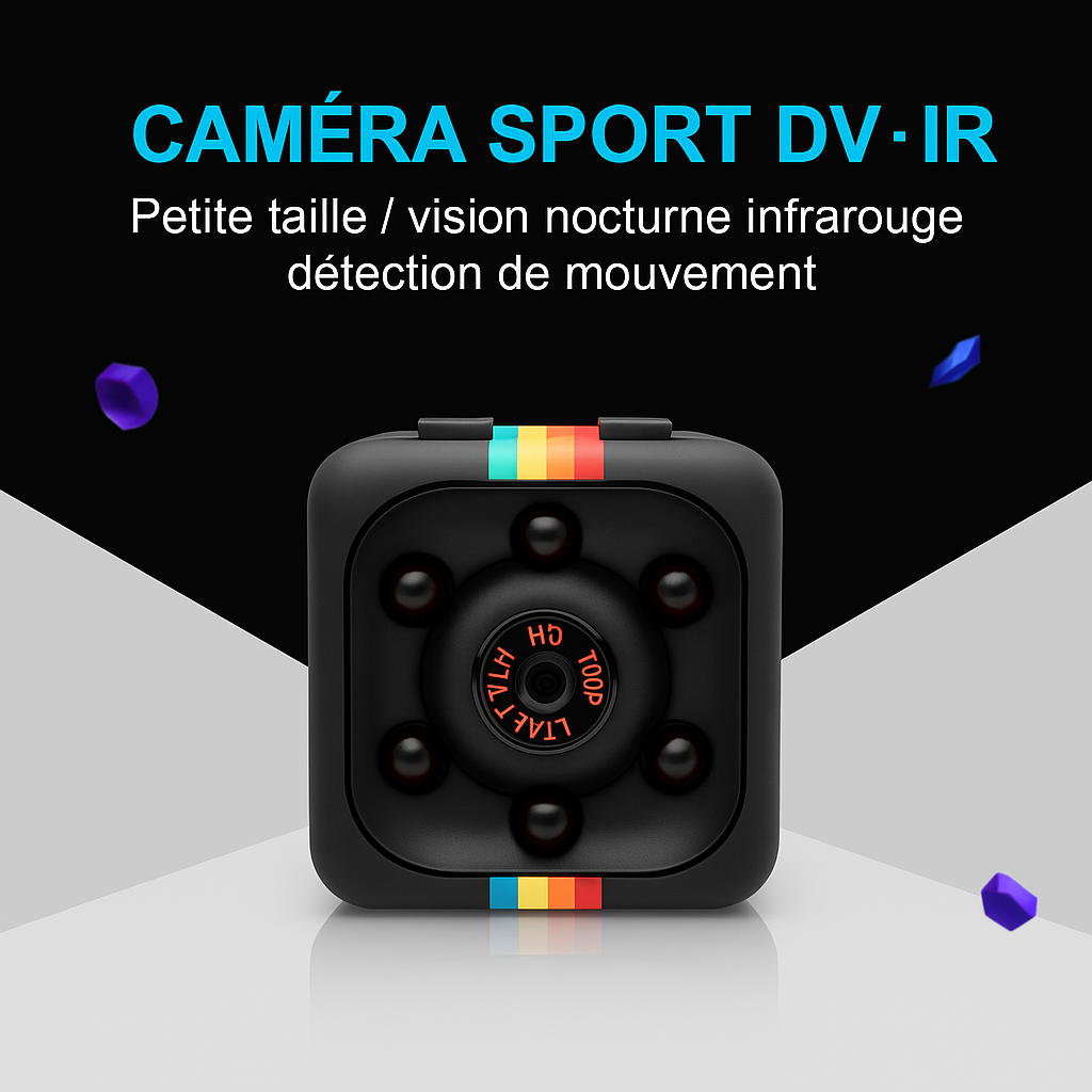 MINI CAMÉRA FULL HD AVEC VISION NOCTURNE