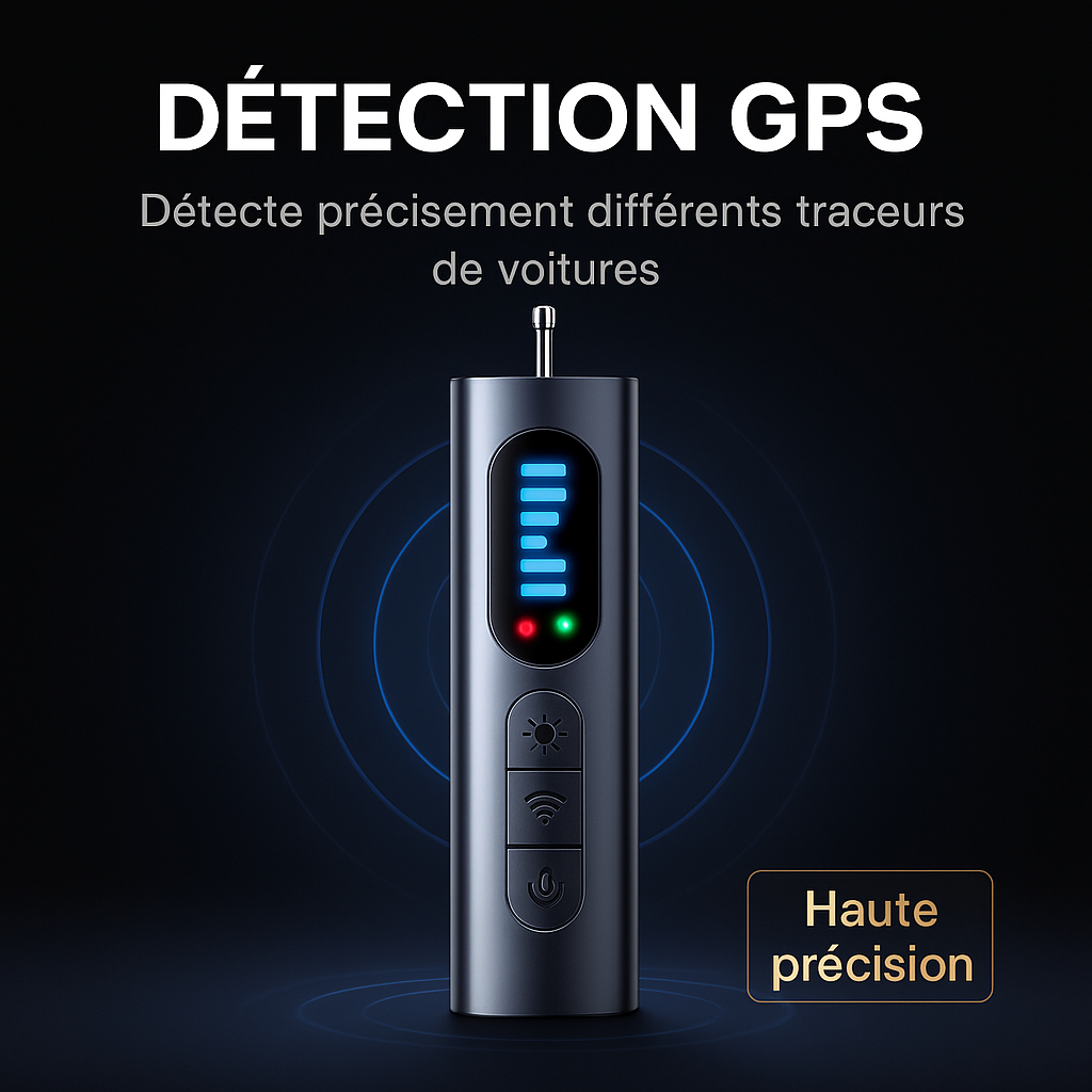 DETECTCAM - DÉTECTEUR CAMÉRA SANS FIL ANTI-ESPION SÉCURITÉ