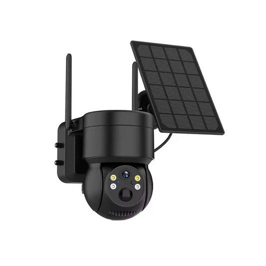 SolarCam™ | Caméra de Surveillance Solaire WiFi | Full HD, Vision Nocturne, Autonomie Longue Durée