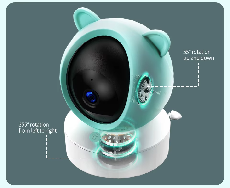 👶🏼 INTELGENIA™ - CAMÉRA WIFI HD – SURVEILLANCE BÉBÉ & MAISON À DISTANCE