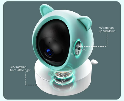 👶🏼 INTELGENIA™ - CAMÉRA WIFI HD – SURVEILLANCE BÉBÉ & MAISON À DISTANCE
