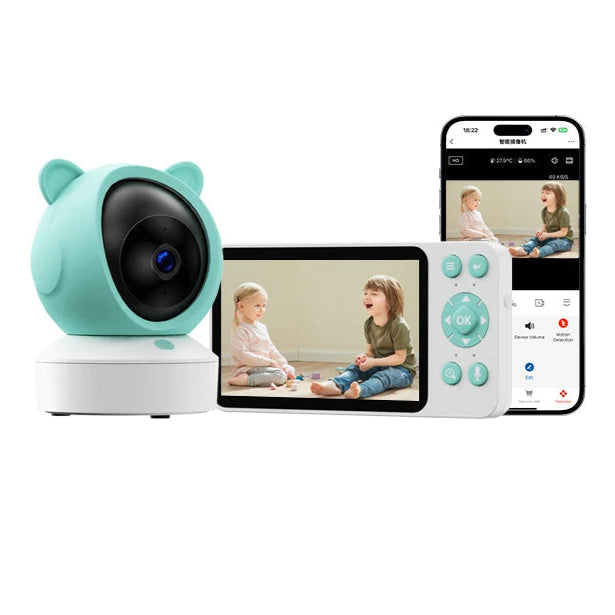 👶🏼 INTELGENIA™ - CAMÉRA WIFI HD – SURVEILLANCE BÉBÉ & MAISON À DISTANCE