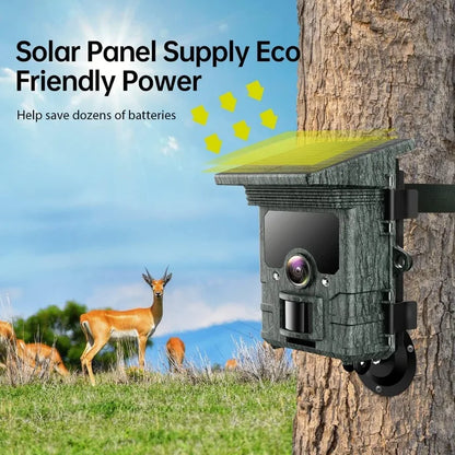 CAMÉRA SOLAIRE FULL HD 4K VISION NOCTURNE - SPORT & CHASSE