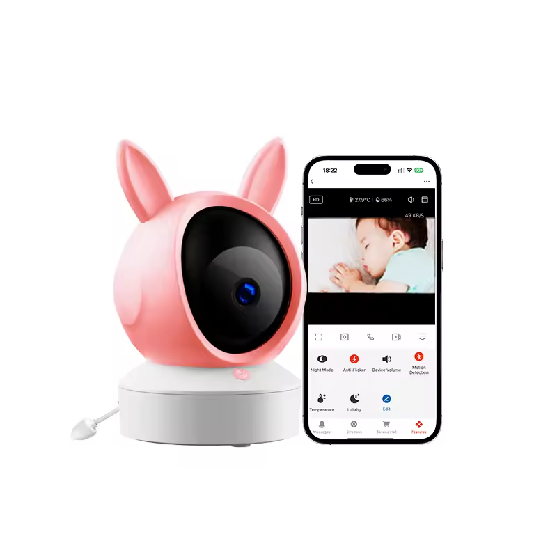 👶🏼 INTELGENIA™ - CAMÉRA WIFI HD – SURVEILLANCE BÉBÉ & MAISON À DISTANCE