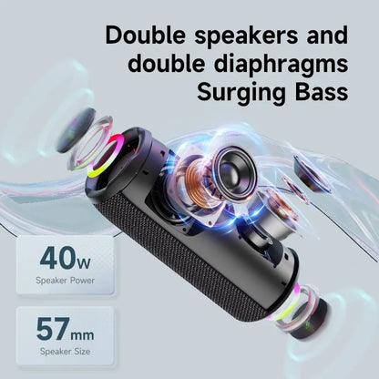 ENCEINTE BLUETOOTH 20W IPX6 BASS BOOST